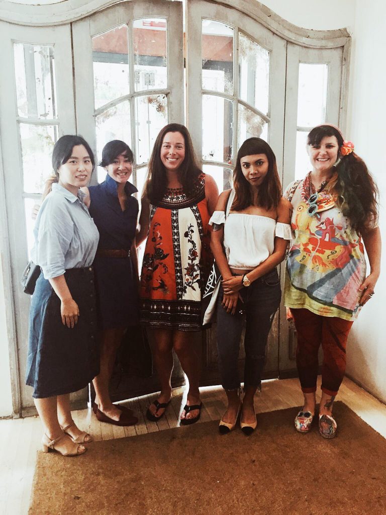  Here we are attending our annual NYC illustrators lunch. It was a great time! From left to right: Jongmee, Jennifer Maravillas, Stacey Endress, Soleil Ignacio and Sarah Beetson.